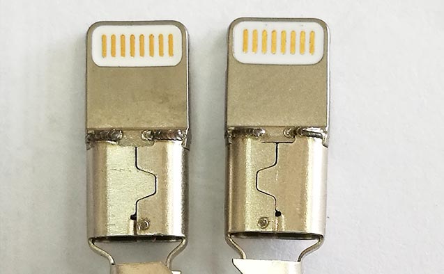 手机配件激光焊接机样品